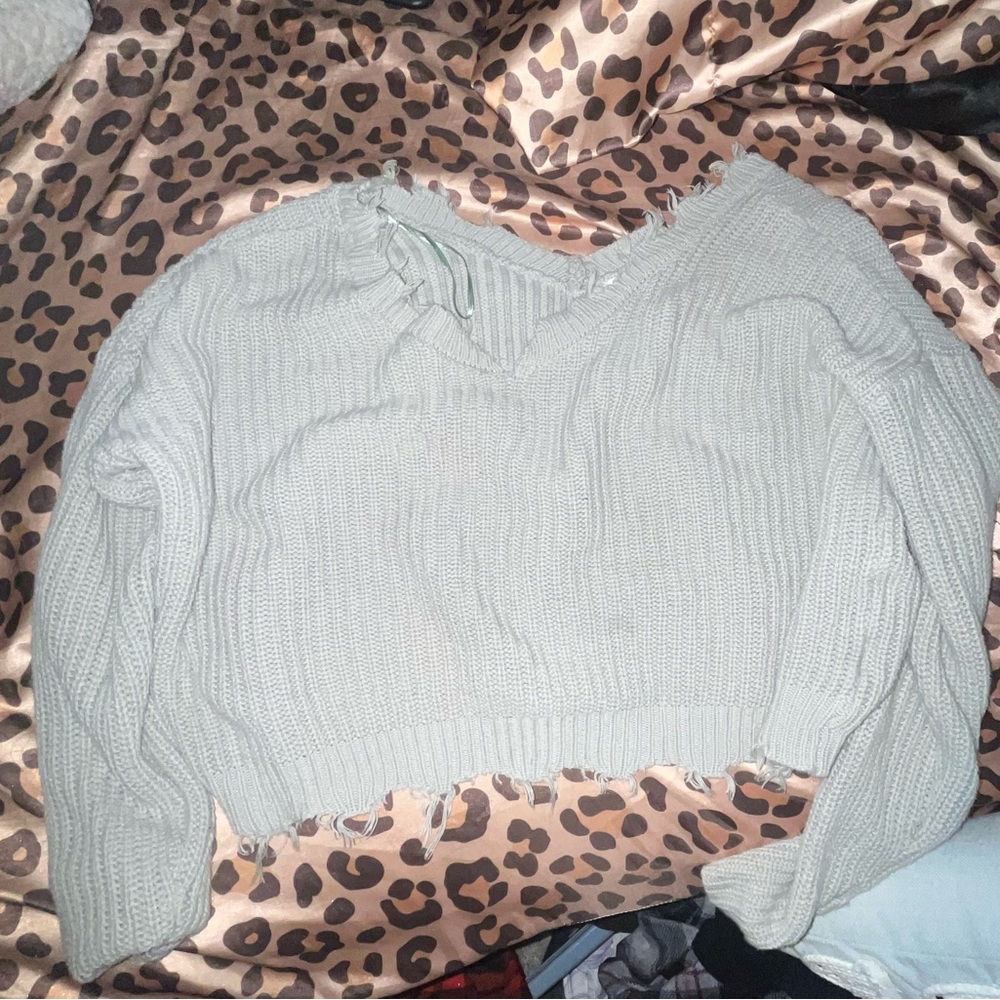 sage sweater